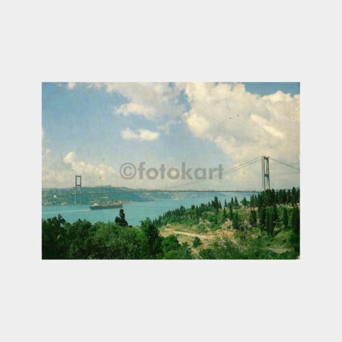 Fatih Sultan Mehmet Köprüsü Kartpostal