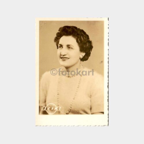 1958 Foto Işık Kadın Portre Fotoğraf