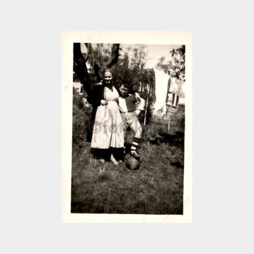 1959 Futbolcu Çocuk Fotoğraf