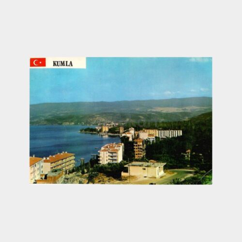 1981 Gemlik Kumla Damgalı Kartpostal