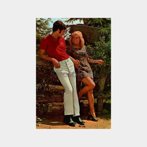 1974 Gençler Fantezi Tebrik Kartpostal