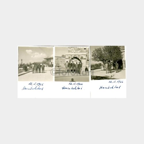 1966 Hacıbektaş Konulu 3 Adet Fotoğraf