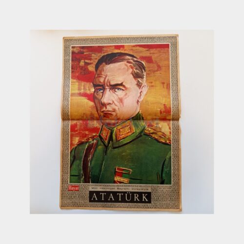 Hayat Dergisi - Orta Sayfası Poster, No. 43 Atatürk Milli Hakimiyet Bayramı