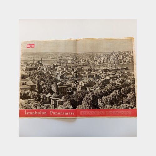 Hayat Dergisi - Orta Sayfası Poster, No. 06 İstanbul Panoraması I