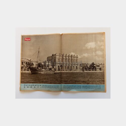 Hayat Dergisi - Orta Sayfası Poster, No. 47 Dolmabahçe Sarayı