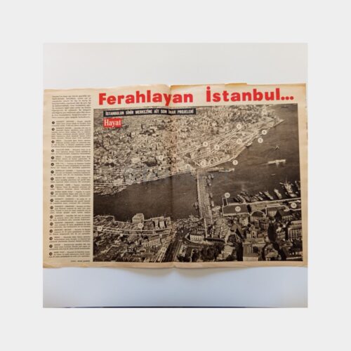 Hayat Dergisi - Orta Sayfası Poster, No. 23 Ferahlayan İstanbul
