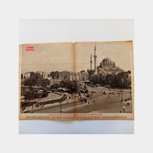 Hayat Dergisi - Orta Sayfası Poster, No. 15 Beyazıt Meydanı