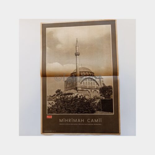 Hayat Dergisi - Orta Sayfası Poster, No. 48 Mihrimah Camii