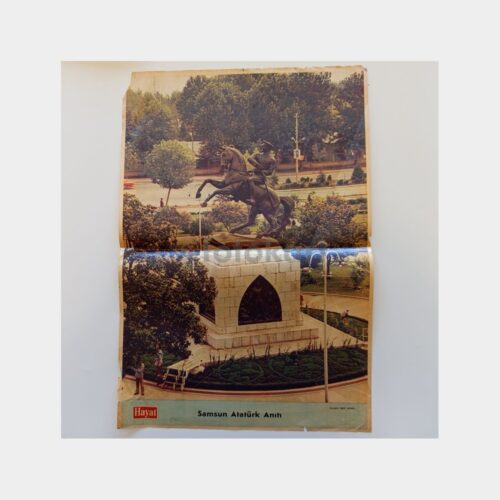 Hayat Dergisi - Orta Sayfası Poster, No. 55 Samsun Atatürk Anıtı