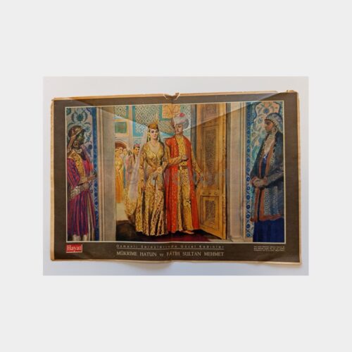 Hayat Dergisi - Orta Sayfası Poster, No. 56 Mükrime Hatun ve Fatih Sultan Mehmet