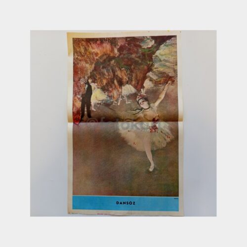 Hayat Dergisi - Orta Sayfası Poster, No. 89 Dansöz