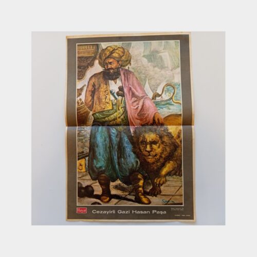 Hayat Dergisi - Orta Sayfası Poster, No. 65 Cezayirli Gazi Hasan Paşa