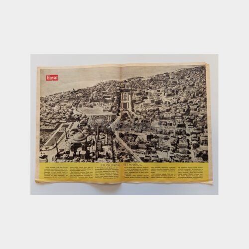Hayat Dergisi - Orta Sayfası Poster, No. 86 Bugünkü İstanbul