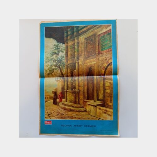 Hayat Dergisi - Orta Sayfası Poster, No. 53 Üçüncü Ahmet Çeşmesi