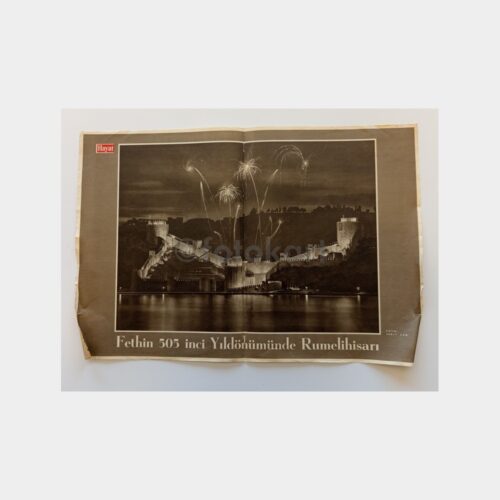 Hayat Dergisi - Orta Sayfası Poster, No. 66 Fethin 505. Yıldönümünde Rumelihisarı