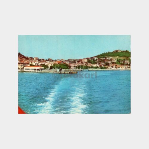 Heybeliada İskele ve Rahipler Okulu Kartpostal