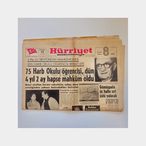 Hürriyet Gazetesi, Harb Okulu Öğrencileri 12 Eylül 1963