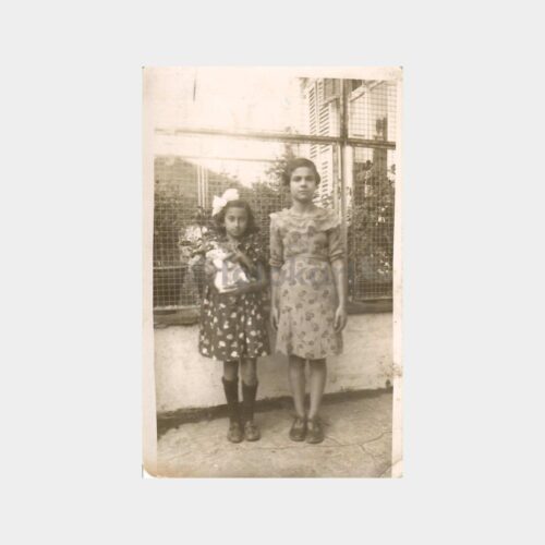 1937 İki Genç Kız Fotoğraf