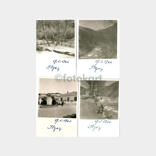 1966 Ilgaz Konulu 4 Adet Fotoğraf