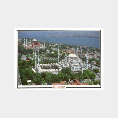İstanbul Ayasofya ve Sultanahmet Büyük Kartpostal
