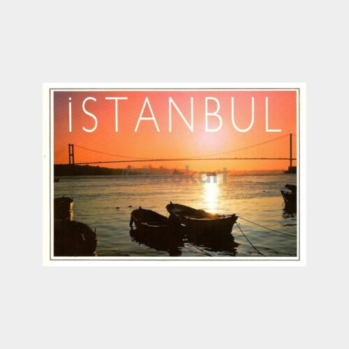 İstanbul Boğaziçi Köprüsü Kartpostal