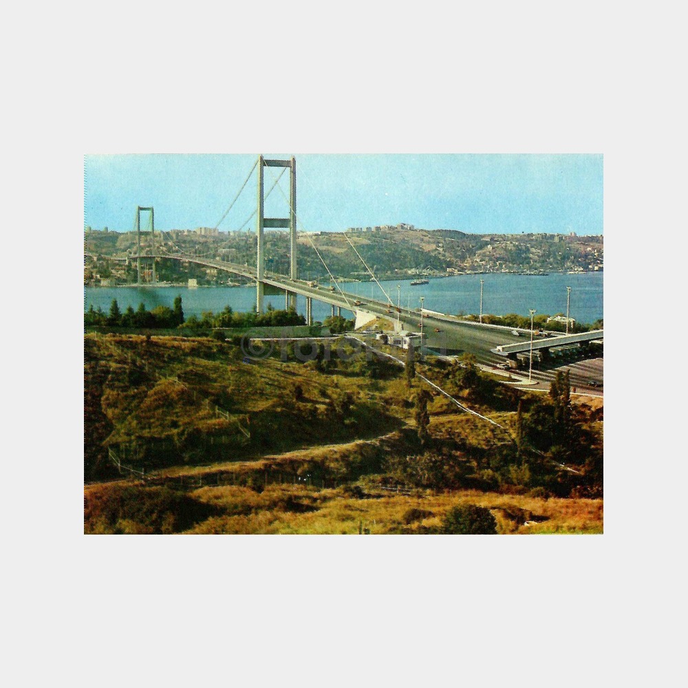 İstanbul Boğaziçi Köprüsü Kartpostal