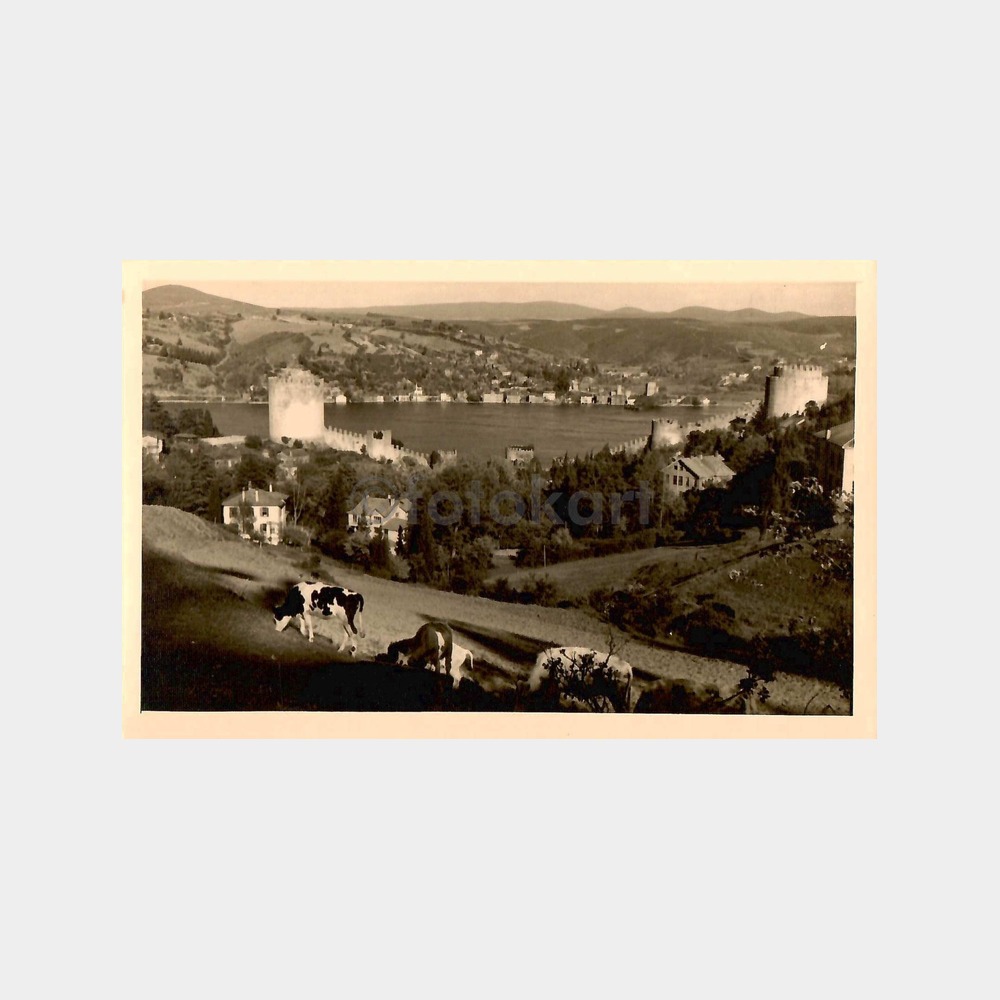 İstanbul Boğaziçi ve Rumelihisarı Kartpostal