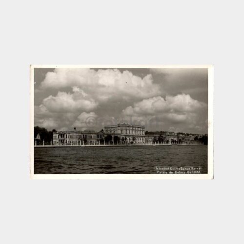 İstanbul Dolmabahçe Sarayı Görünüş Kartpostal