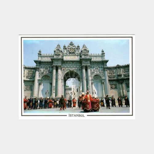 İstanbul Dolmabahçe Sarayı Tören Kartpostal