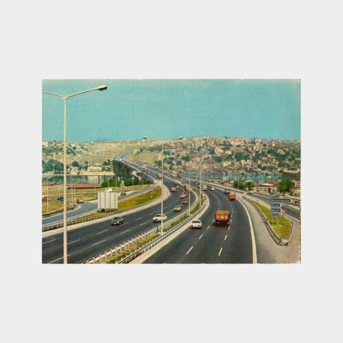 İstanbul Haliç Köprüsü Kartpostal