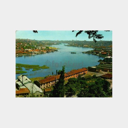 İstanbul Haliç Piyerloti Kartpostal