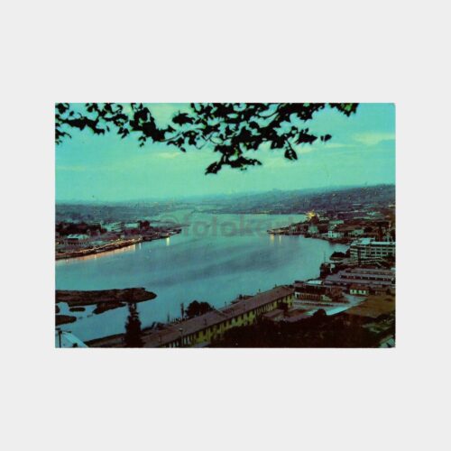 İstanbul Haliçte Akşam Görünüşü Kartpostal