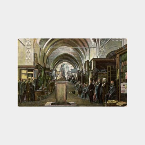 İstanbul Kapalı Çarşı Görünüş Kartpostal