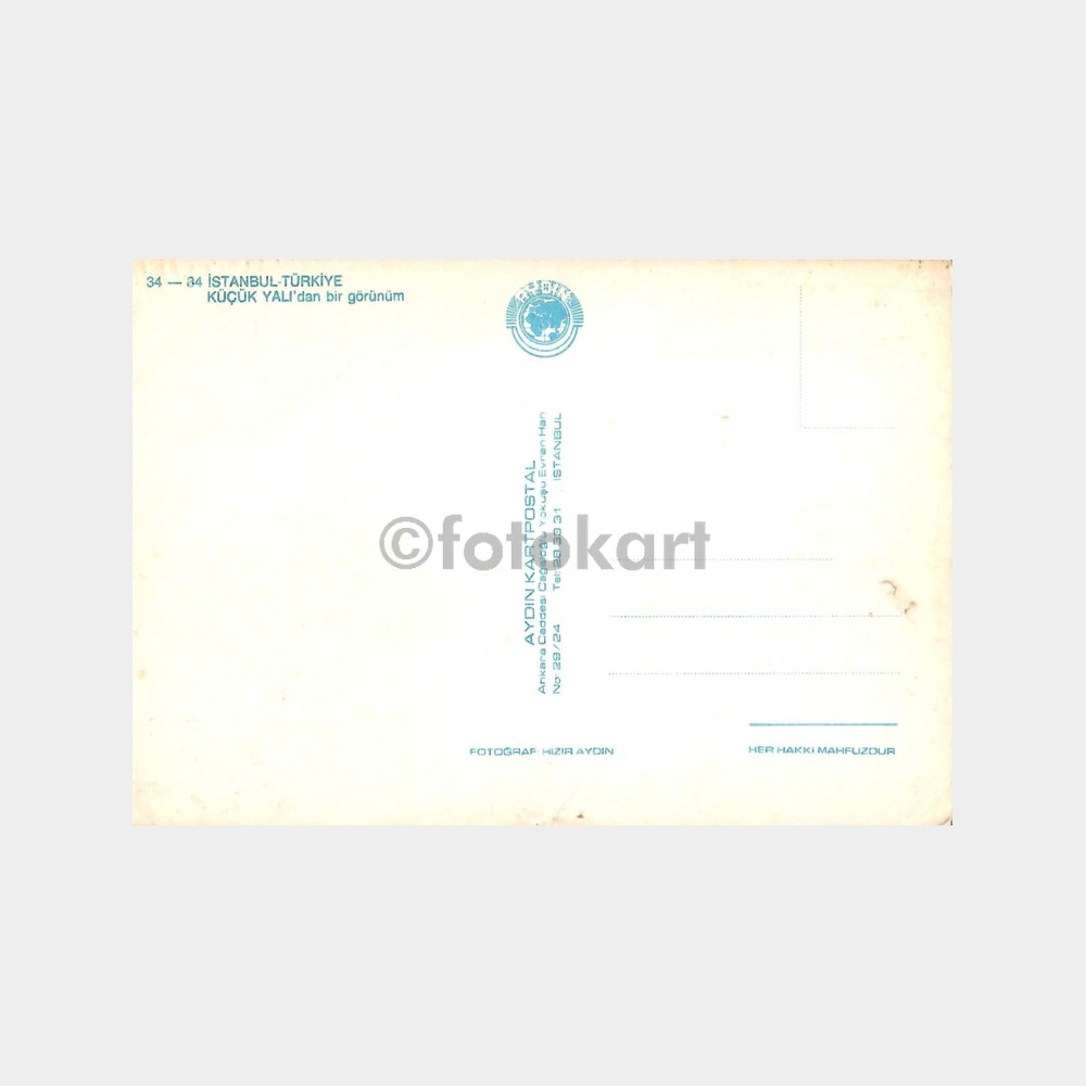 İstanbul Küçükyalı Bir Görünüm Kartpostal - Görsel 2