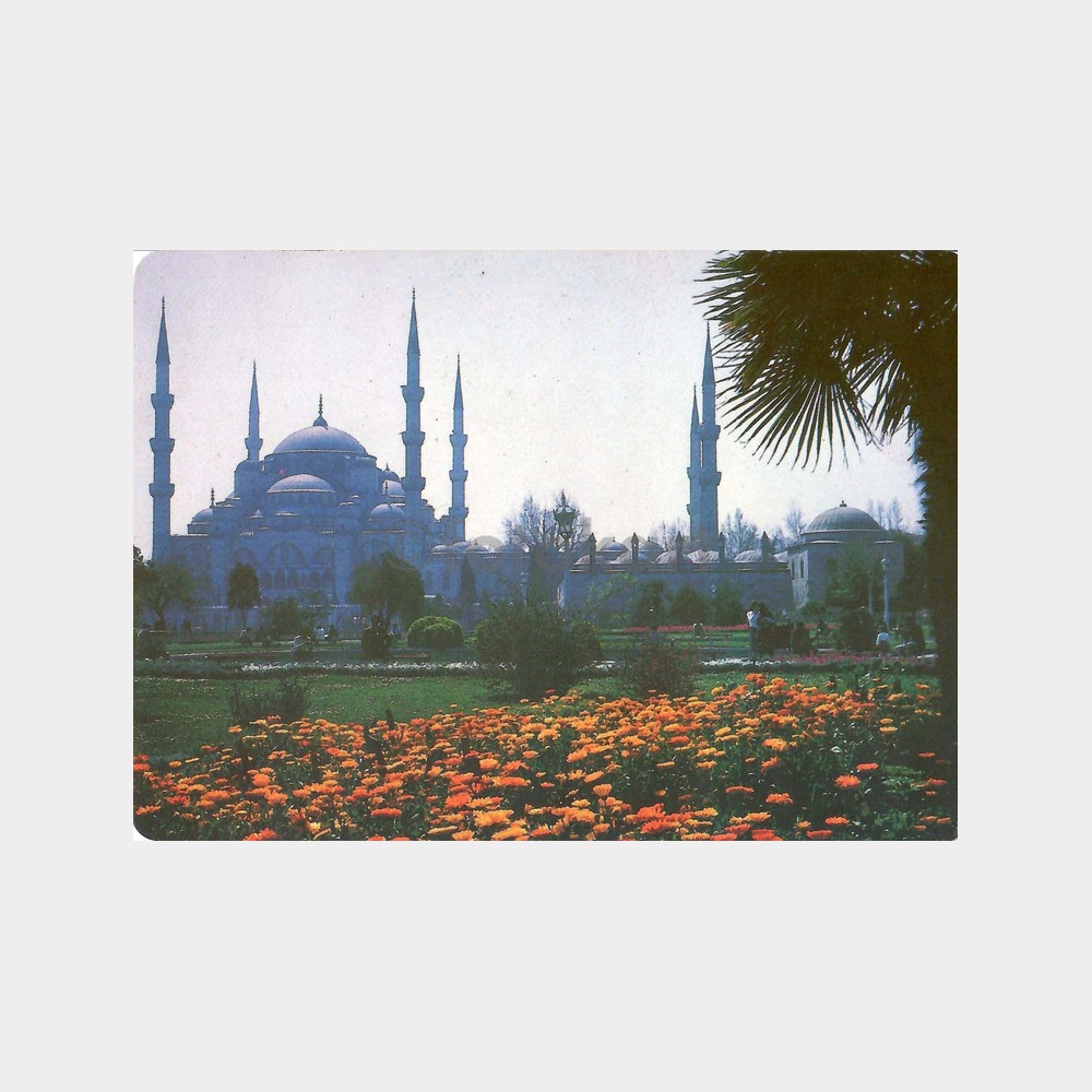 İstanbul Sultanahmet Camii PTT Kartpostal