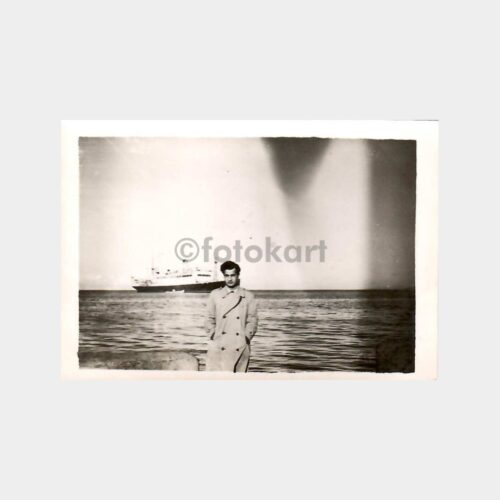 1951 İstanbul Vapur ve Bay Görünüş Fotoğraf