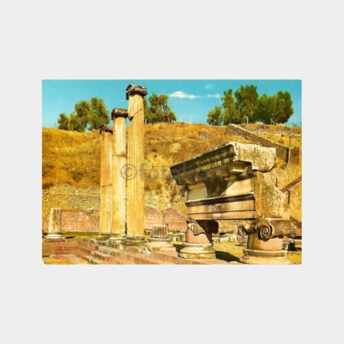 İzmir Bergama Akropol Kartpostal