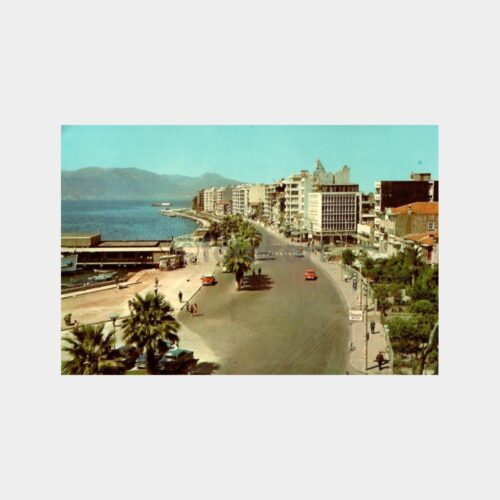 İzmir Karşıyaka Bella Color Kartpostal