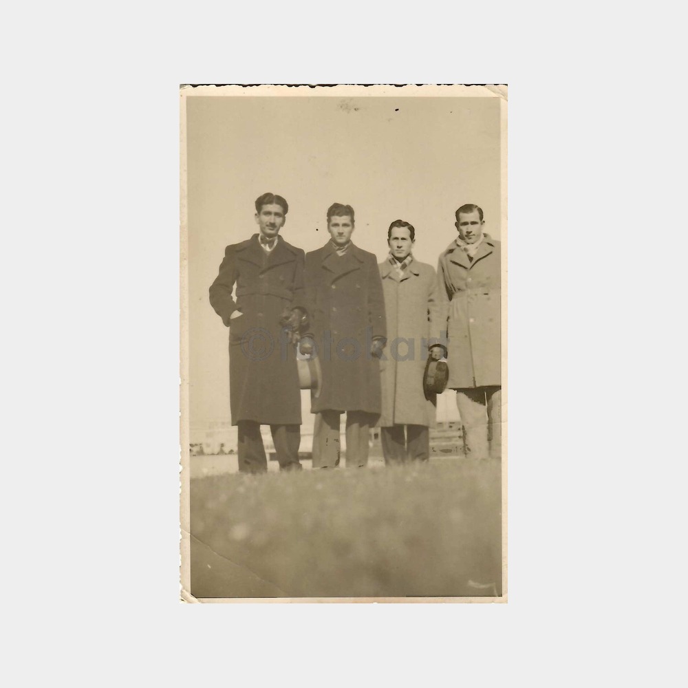 1939 İzmir Kültürpark Balıkesirli Grup Fotoğraf