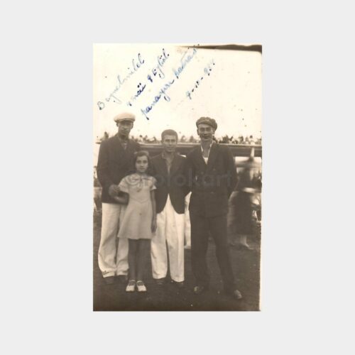 1936 İzmir Panayırı (İzmir Fuarı) Ziyaret Hatırası Fotoğraf