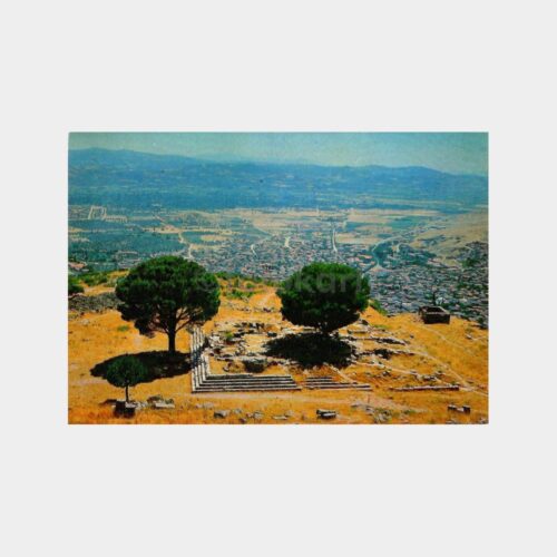 İzmir Zeus ve Bergama Antik Kent Kartpostal