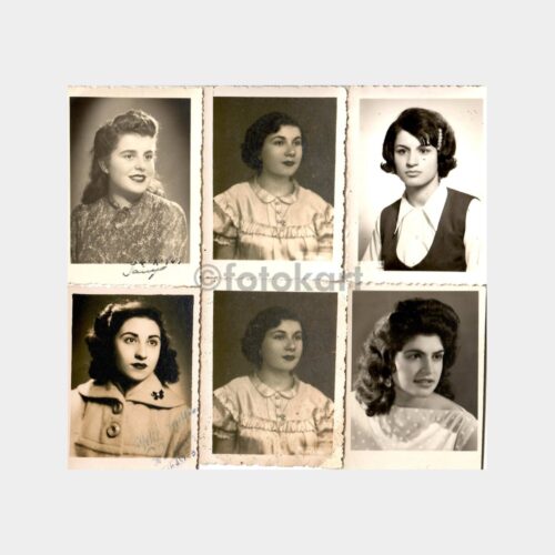 Kadın Konulu Portre Fotoğrafları Lotu (16 Adet)