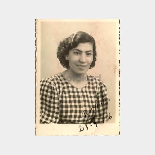 1936 Kadın Portre Fotoğraf