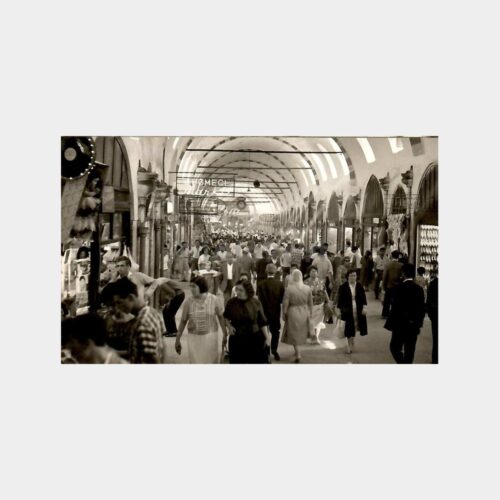 Kapalı Çarşı İçinden Görünüş Fotoğraf