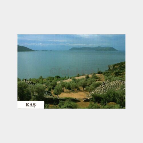 Kaş Antalya Antik Tiyatro Kartpostal