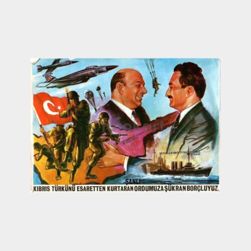 Kıbrıs Barış Harekatı Ecevit Denktaş Kart