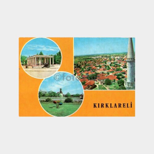 Kırklareli 3 Görünüş Kartpostal