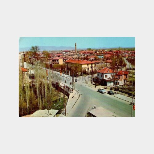 Konya Ereğli Şehirden Görünüş Kartpostal