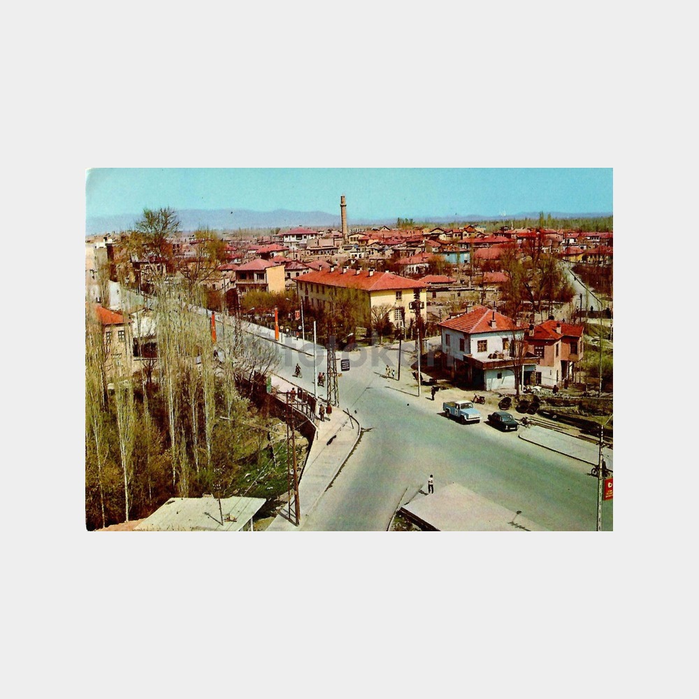 Konya Ereğli Şehirden Görünüş Kartpostal
