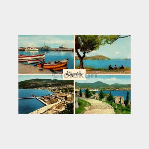 Kuşadası 4 Görünüm Kartpostal